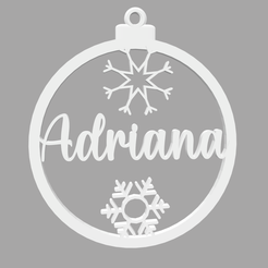 Captura-de-ecrã-2021-10-04,-às-01.30.49.png ADRIANA - Bola de Natal com Nome - Ornamento