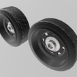 3.png VW Sprintstar wheel and tire for 1/24 scale auto