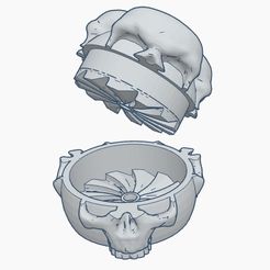 Captura-de-Pantalla-2022-10-01-a-las-19.02.49.jpg Fichier STL MEULEUSE MEULEUSE MEULEUSE MEULEUSE MEULEUSE MEULEUSE MEULEUSE SKULLSKING WEED CRÂNE 3 FACES 60MM IMPRESSION FACILE SANS SUPPORT FDM SLA GRINDERKING DESIGN・Plan pour imprimante 3D à télécharger