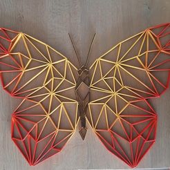 butterfly.jpg Datei STL Schmetterling Wandkunst・Modell für 3D-Druck zum herunterladen, jemawshop