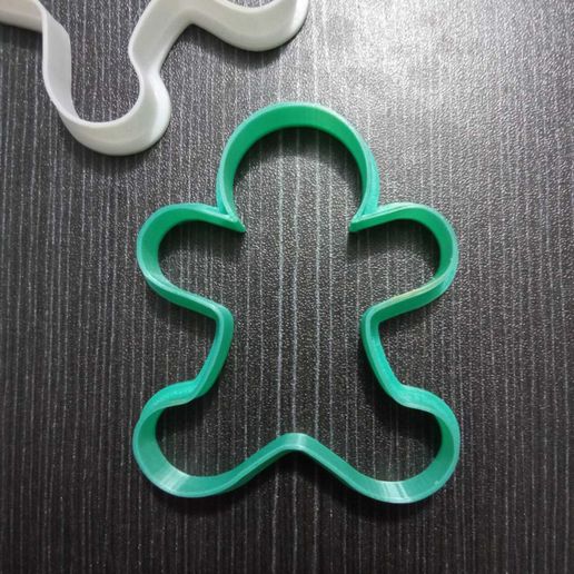 MAN_1.jpeg cookie cutter / gingerbread man /Christmas / galleta de jengibre