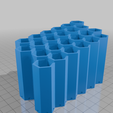 PenHolderHexagon4x6.png Pen/Tool Holder Hexagons - Customizable