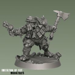 MINIATURES 3D file Solomon the Mutant・Design to download and 3D print