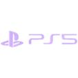 logo ps5 v2.stl PS5 Game Holder