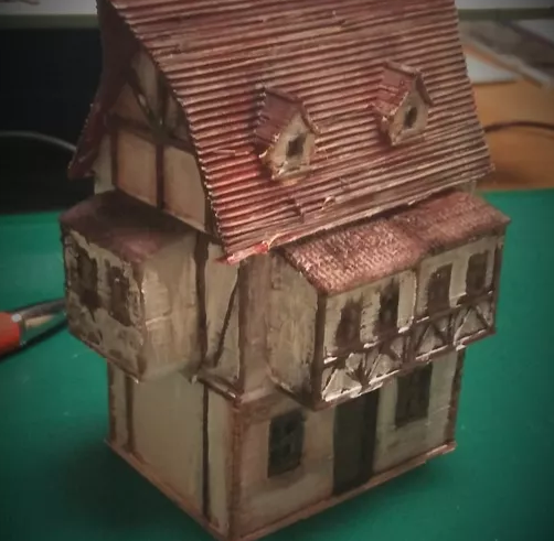 Sin-título.png Download STL file Medieval house H0 • 3D printable design, javherre