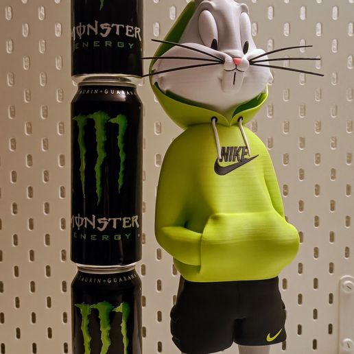 LAPIS MASTR BUNNYとBugs Bunny コラボ 🎨 Bugs bunny urban vibes Fan art (multiparts/3mf)・3D Print