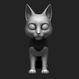 2.jpeg Gato dos desenhos animados para impressão 3D Modelo de impressão 3D