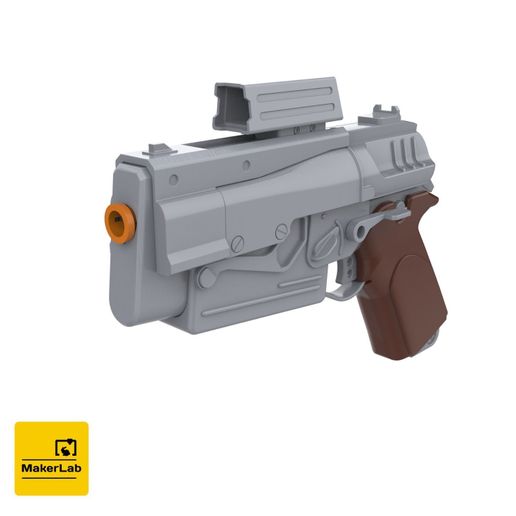 8.jpg Fallout Weapon Set Bundle - 3 Printable Models Set - STL - Personal Use