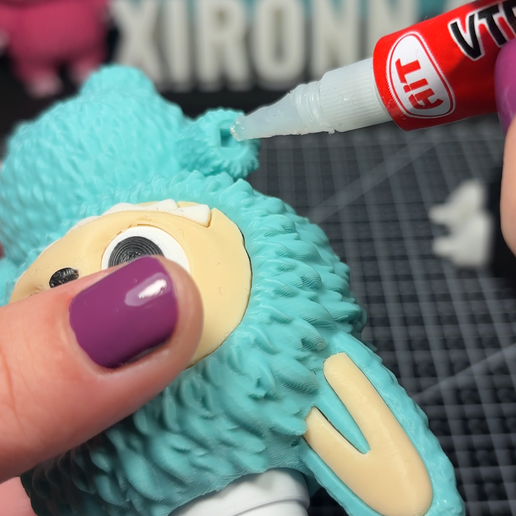 IMG_3653.png Fita para a cabeça do chefe Labubu | Fita para a cabeça imprimível em 3D | Fita para o cabelo com design divertido