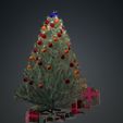 nnnn.jpg Chrismas Tree 3D Model - Obj - FbX - 3d PRINTING - 3D PROJECT - GAME READY NOEL Chrismas Tree  Chrismas Tree NOEL