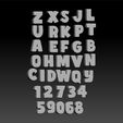 22.jpg Alphabet collection -KOMIKA AXIS -FONT NAME LED
