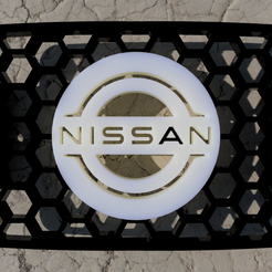 Nissan-Top-View.png Nissan Snorkel Cover 3D Files - Multi Color Compatible