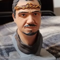 portrait.jpg Free STL file King Arthur Kaamelott・3D printer design to download