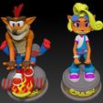 13-2.jpg STAND STAND JOYSTICK CRASH BANDICOOT COCO