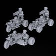 Space-Cruiser-038.jpg Tofty's Space Dwarf Weapons Trike/Quad & Sidecar 28mm
