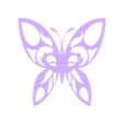 Butterfly.stl Papillon -Décoration murale