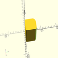 rcube3.png Rounded Cube Universal - OpenSCAD