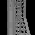 14.jpg Nasa Saturn V Rocket and Launch Pad Apollo 3D model, file STL OBJ for 3D Printer