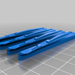 97bcb5b4-ed73-4f09-8d30-7f6fcfcc815a.png Free 3D file Left to right converted carved intonated guitar saddle・Template to download and 3D print