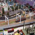 received_2640937932808740.jpeg STL file Catenary 25kv pole and Ho lines・Model to download and 3D print
