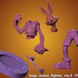 bugs-ver3.jpg Bugs Bunny Urban Street Fighter  (3 Print-Versions)