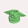 yoda_sleeping_planter2.png Baby Yoda Succulent Planter