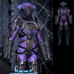 Herald_costume.png Fichier STL gratuit Pack d'armure de combat tactique Herald・Plan pour imprimante 3D à télécharger