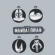 Captura-de-pantalla-2022-10-11-174428.png 3D file THE MANDALORIAN KEYCHAINS・Template to download and 3D print