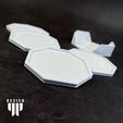 IMG_3814.jpg Free STL file Octagon Coasters・3D printer model to download