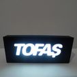tofas-v4.jpg TOFAŞ Logo Lamp Graphic Illuminator