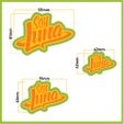 Soy-Luna-Logo-Pack.jpg Cookie Cutter - Cookie Cutter - Soy Luna Logo SMALL, MEDIUM & LARGE