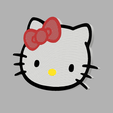 kitty1.png Expositor de pendientes/alfileres de esmalte - Hello Kitty