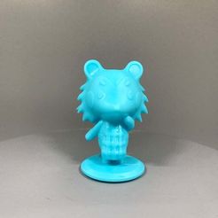 image0.jpg Free STL file Mabel from Animal Crossing・3D print object to download