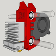 iso.png The WhistleBlower - Prusa i3 X Carriage for E3D Chimera with built-in layer fan
