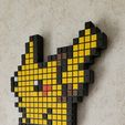 20230831_145601.jpg 025 Pikachu pixel art    (Updated with .3mf version)
