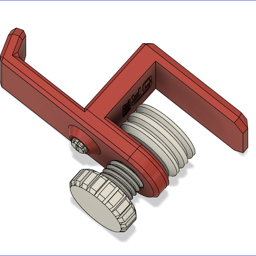 Reversible Headphone Holder 3D model