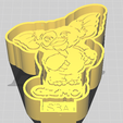 gizmo_in_cura.png Gizmo Gremlins Freshie Mold - 3D Model Mold Box for Silicone Freshie Moulds