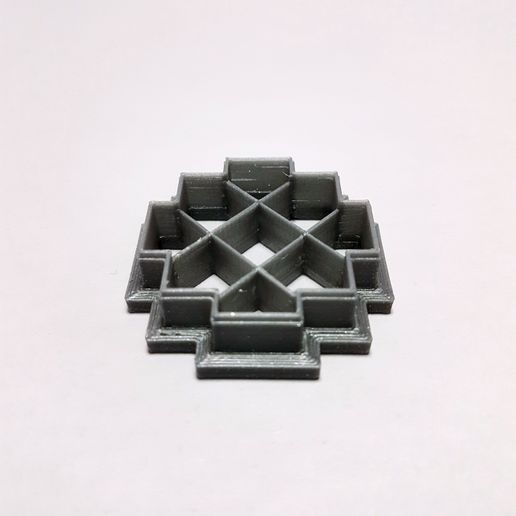 POLYMER CLAY CUTTER POLYGON (EARRINGS) 3D model