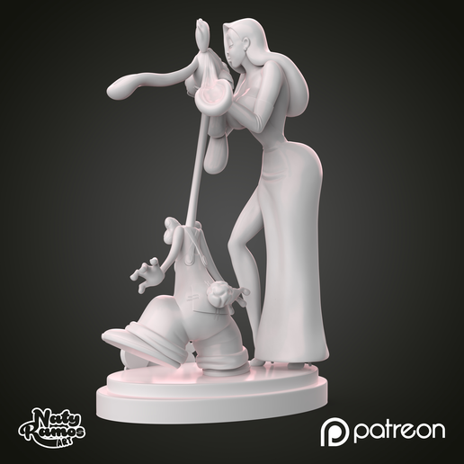 🐇 JESSICA AND ROGER RABBIT・ STL File for 3D printing・Cults