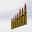 SniperCartridgeDisplay_Render1.jpg Sniper Rifle Cartridge Collection