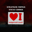 26.png Cortador de bolachas Stranger things I love steve harrington