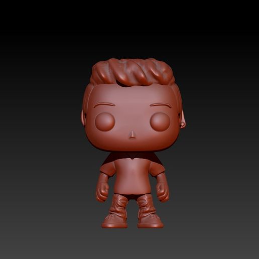 FUNKO POP BOY 3D model