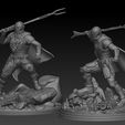 2.jpg Din Djarin Dual Pose - 32mm Star Wars Legion Scale