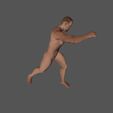5.jpg Animated Naked Man-Rigged 3d game character Low-poly 3D model