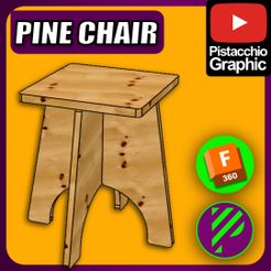 Post-Fusion.jpg Pine Wood Chair + Technical Drawing EBook