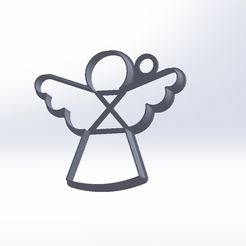 Angelito.JPG Fichier STL Cutter Cokkie Angel・Modèle pour impression 3D à télécharger