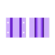 Y_Axis_Blocks.stl Long Bed Prusa with 23.5mm Conduit Y Axis 608 Bearing