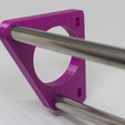 Capture d’écran 2017-10-31 à 15.41.19.png Free STL file Bottle storage attached to shelf holes Ø<65mm・3D printable model to download