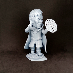 11.png STL file Chibi Doctor Strange・Template to download and 3D print