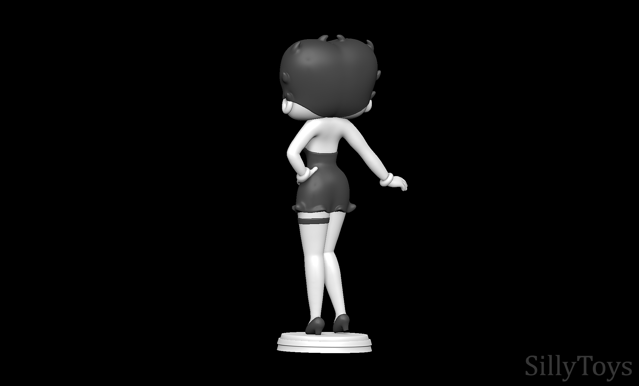 3d File Betty Boop・model To Download And 3d Print・cults